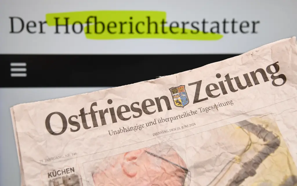 Der Hofberichterstatter Presseschau Ostfriesen-Zeitung